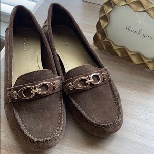 COACH Fortunata Suede Shoes